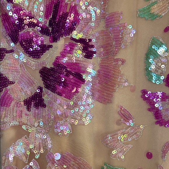 Floral Halter Dress ONLY - Picture 8 of 11